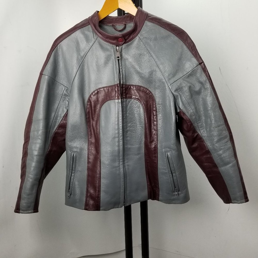Original Leather Factory Biker leather jacket.